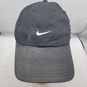 Nike Adults Black Baseball Hat Cap Adjustable Casual Athletic Outdoors Comfort